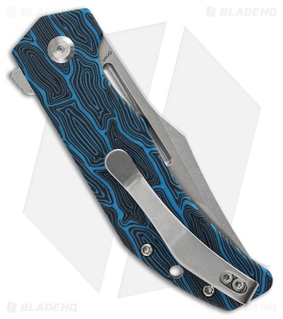 Tenable Orion Liner Lock Knife Blue Topo G-Mascus (3.1" Stonewash)*DISC*