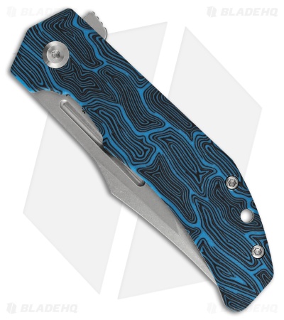 Tenable Orion Liner Lock Knife Blue Topo G-Mascus (3.1" Stonewash)*DISC*