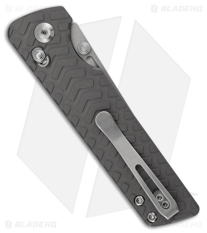 Tenable Knives Anomaly Tanto Crossbar Knife Gray Aluminum (3.1" SW) B2038V1