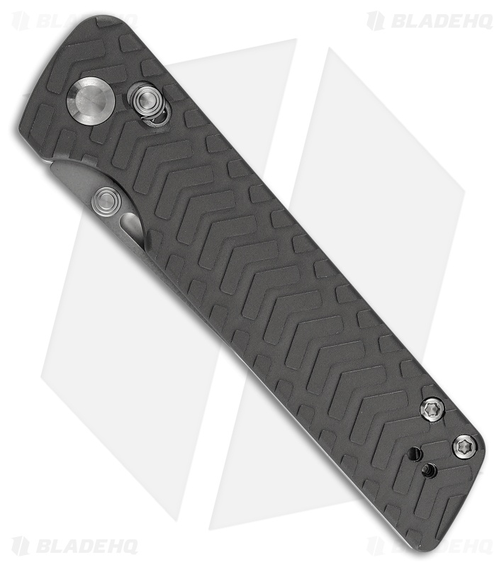 Tenable Knives Anomaly Tanto Crossbar Knife Gray Aluminum (3.1" SW) B2038V1