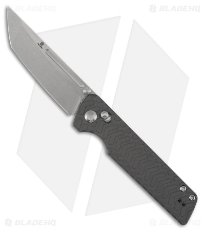 Tenable Knives Anomaly Tanto Crossbar Knife Gray Aluminum (3.1" SW) B2038V1