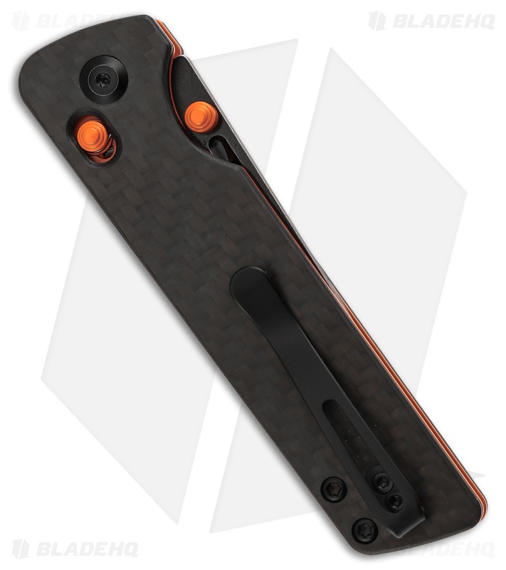 Tenable Knives Anomaly Tanto Crossbar Knife Carbon Fiber (3.1" Black)