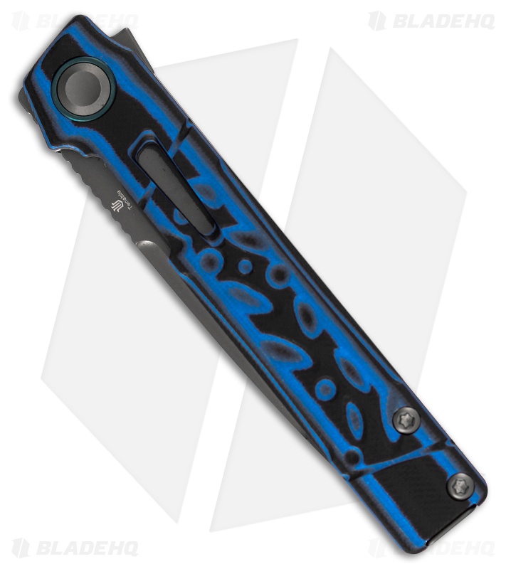 Kansept Kitpu Frame Lock Knife | Blue/Black G10