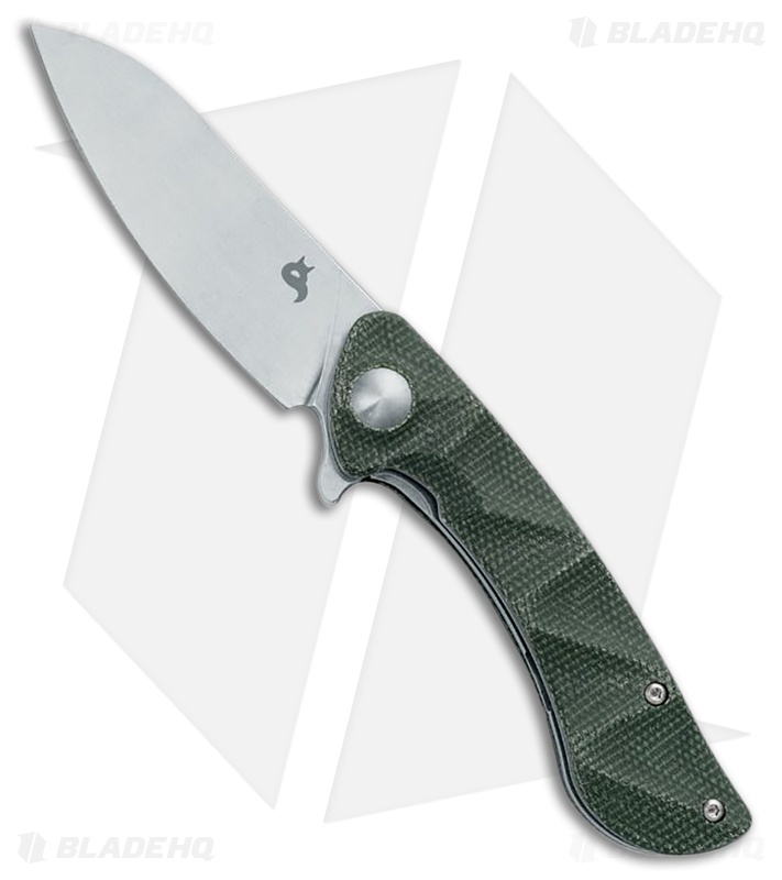 BlackFox Dripper OD Green Micarta Sheepsfoot SW VG10
