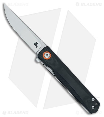 BlackFox Spear Pocket Knife Black G-10 Standard Satin D2
