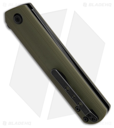 Kansept Knives Rolf Helbig Foosa Liner Lock Knife Olive Green G-10 (3.1" BW)