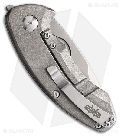 Brous Blades Silent Soldier Flipper V2 Frame Lock Knife SW Ti (2.9" SW)*DISC*