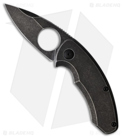 Brous Blades Silent Soldier Flipper V2 Frame Lock Knife AW Ti (2.9" AW)