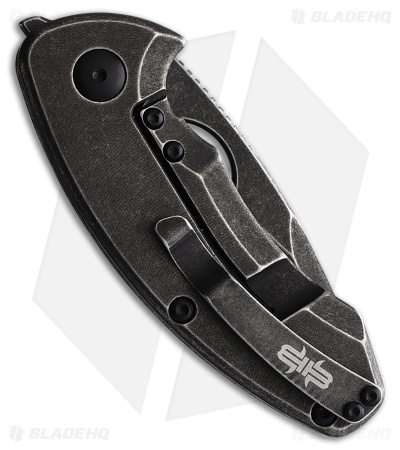 Brous Blades Silent Soldier Flipper V2 Frame Lock Knife AW Ti (2.9" AW)