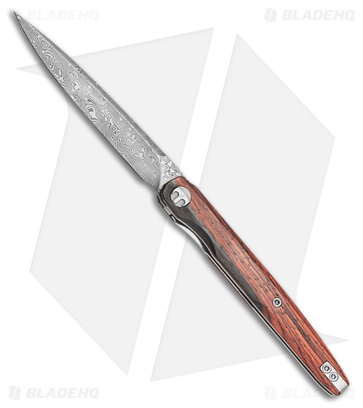 Bestechman Lanaz | Rosewood | Acid Etch Damascus