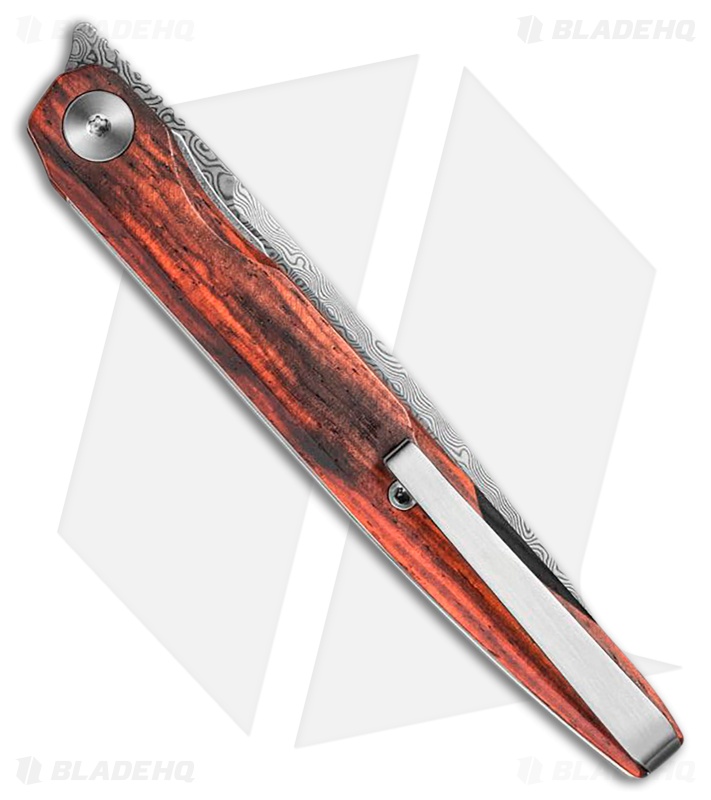 Bestechman Lanaz | Rosewood | Acid Etch Damascus
