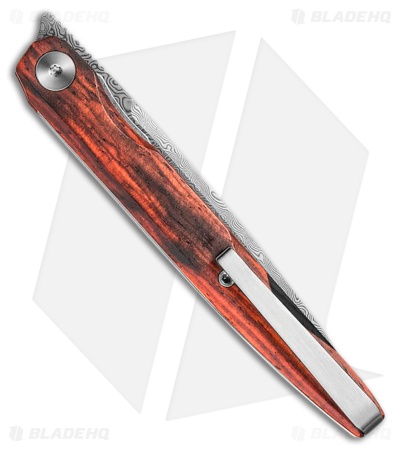 Bestechman Lanaz | Rosewood | Acid Etch Damascus
