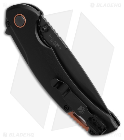 Bear & Son Loadout Liner Lock Black & Copper Aluminun (3.75" Black)