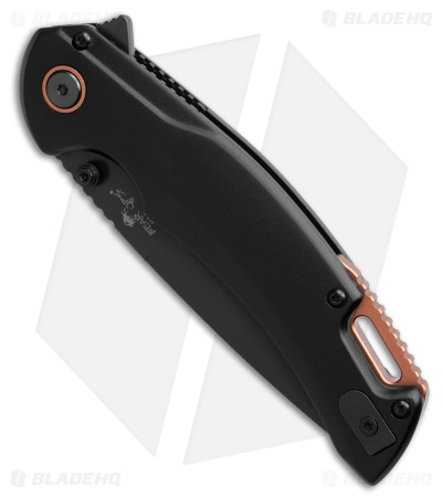Bear & Son Loadout Liner Lock Black & Copper Aluminun (3.75" Black)
