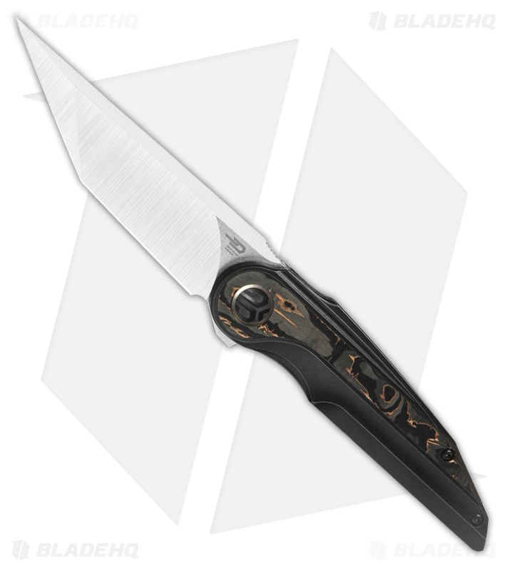 Bestech Knives Blind Furry Ti/Copper CF (SW/Satin) - Blade HQ