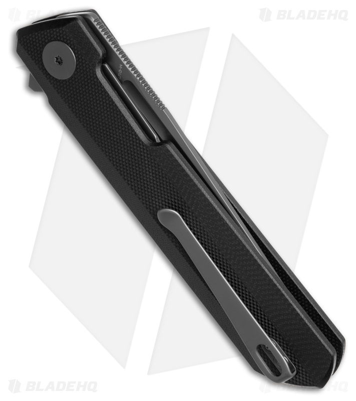 Bestech Knives Dundee Liner Lock MagnaCut Knife Black G-10 (3.5" Gray PVD)
