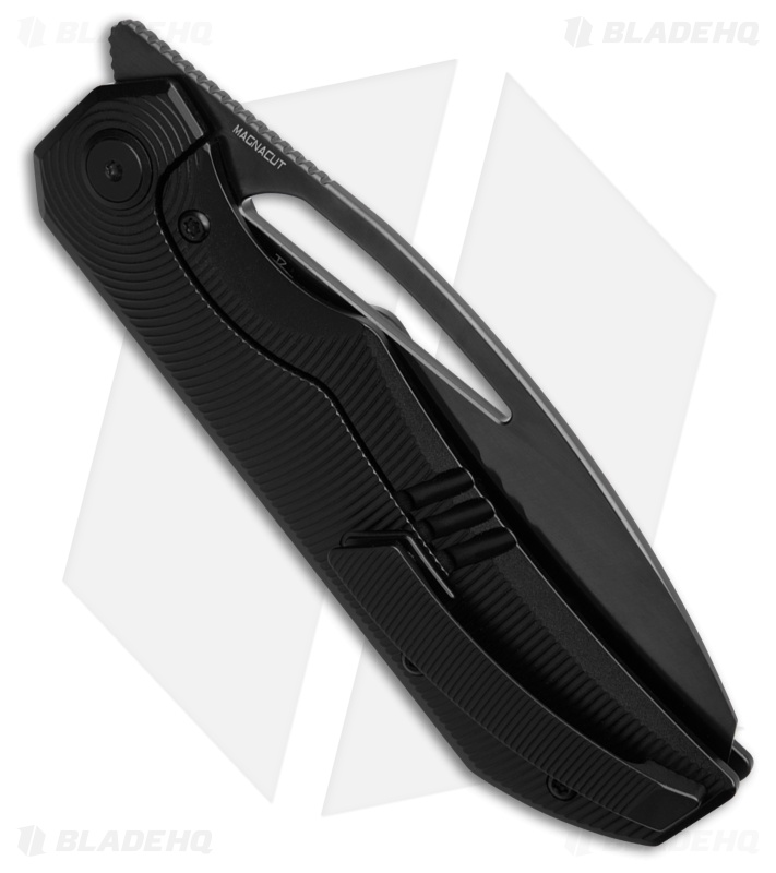 Bestech Knives TAIPAN Frame Lock Knife Black PVD Titanium (3.7" DLC) BT2503E