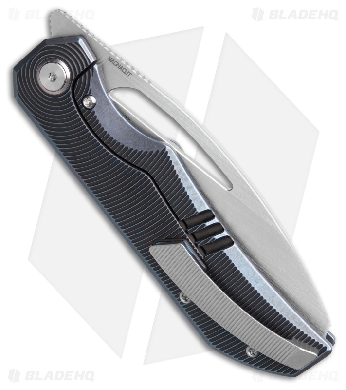  Peak - kuro Bestech Knives VK-KUZE Knife Titanium MagnaCut BB