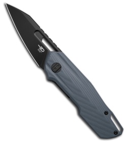 Bestech Knives Toddler Liner Lock Knife Gray G-10 (3" Black SW) BG64E