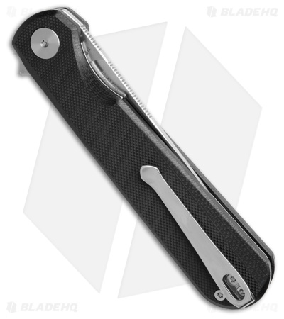 Bestechman Flick Liner Lock Knife Black G-10 Satin