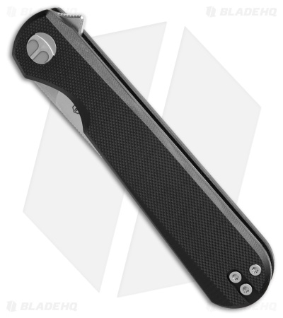 Bestechman Flick Liner Lock Knife Black G-10 (3.5" Satin)
