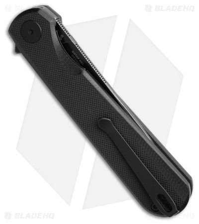 Bestechman Flick Liner Lock Knife Black G-10 (3.5" Black) 