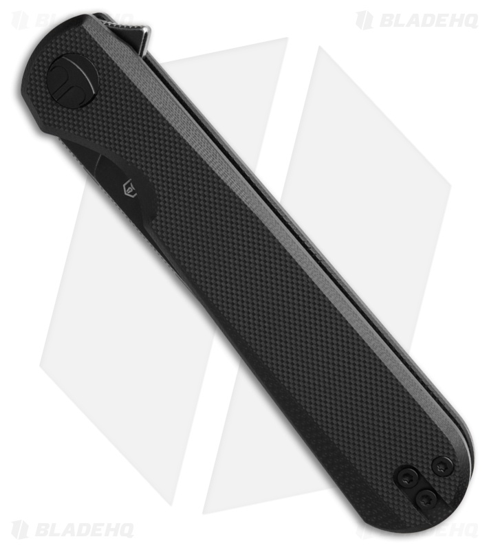Bestechman Flick Liner Lock Knife Black G-10 (3.5" Black) 