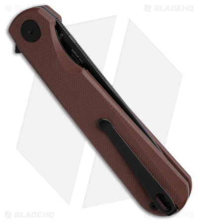 Bestechman Flick Liner Lock Knife Bronze G-10 (3.5" Black) 