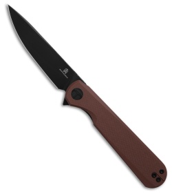 Bestechman Flick Liner Lock Knife Bronze G-10 (3.5" Black)