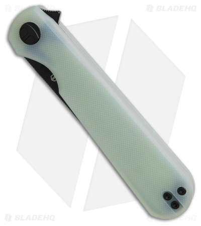 Bestechman Flick Liner Lock Knife Jade G-10 (3.5" Black) 