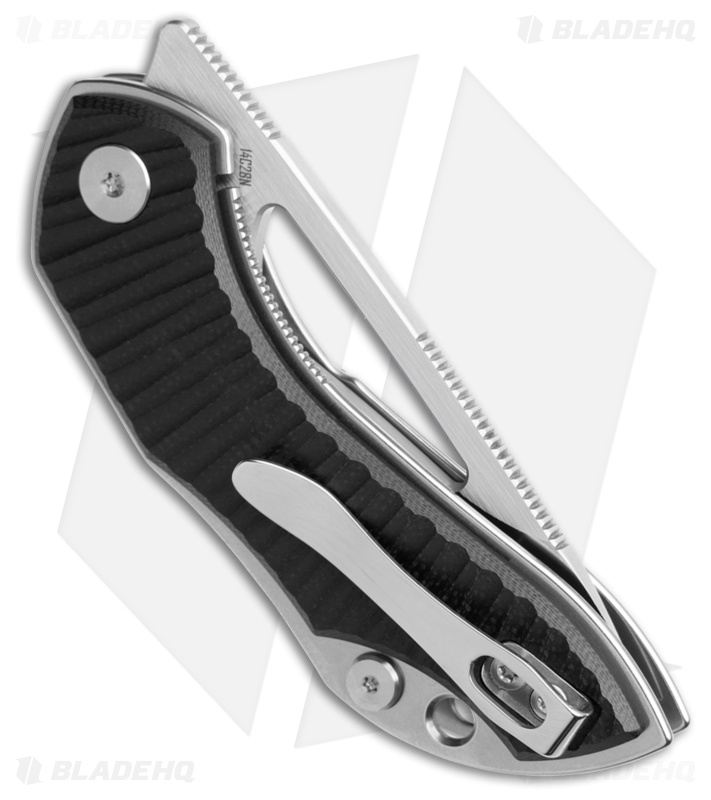 Bestechman TRIASSIC Liner Lock Knife Black G-10 (2.5" Satin)