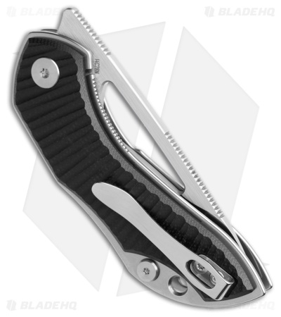Bestechman TRIASSIC Liner Lock Knife Black G-10 (2.5" Satin)