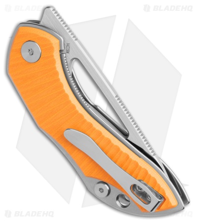 Bestechman TRIASSIC Liner Lock Knife Yellow G-10 (2.5" Satin)