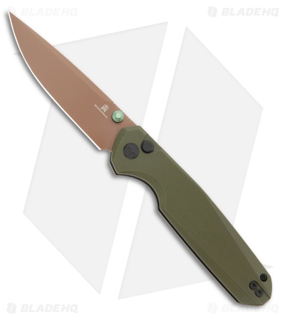 Bestechman Velix Knife OD Green G-10 Black