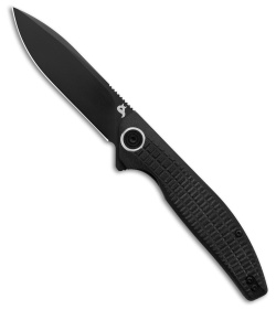 BlackFox Artia Liner Lock Knife Black G-10 (3.5" Black) BF765