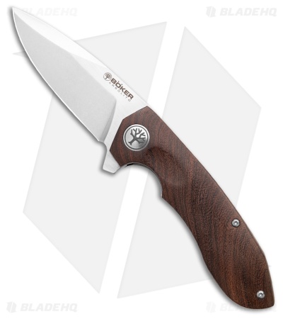 Boker Arbolito Wilki G Liner Lock knife Guayacan (3.1" Satin) 01BA3722G*DISC*