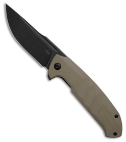 Boker Plus Barchan Liner Lock Knife G-10 Tan (3.25"  Black)