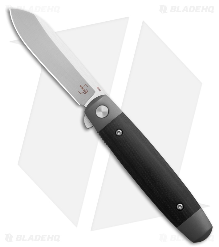 Boker Plus Modern Club Knife Black Micarta (2.9" Satin Nitro-V) 01BP0035