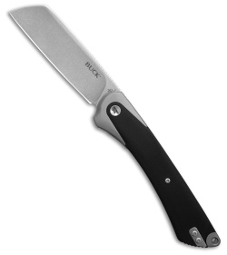 Buck 263 Hiline XL Liner Lock Knife Black Micarta/Gray Al (3.75" SW) 0263GYS1