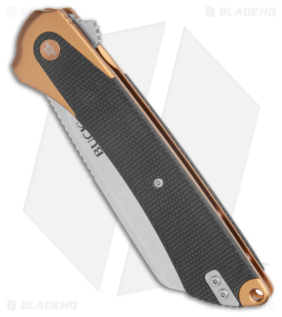 【第1位獲得！】 Buck 263 Hiline XL Black G-10/Copper Al (Black) - Blade HQ 防犯カメラ