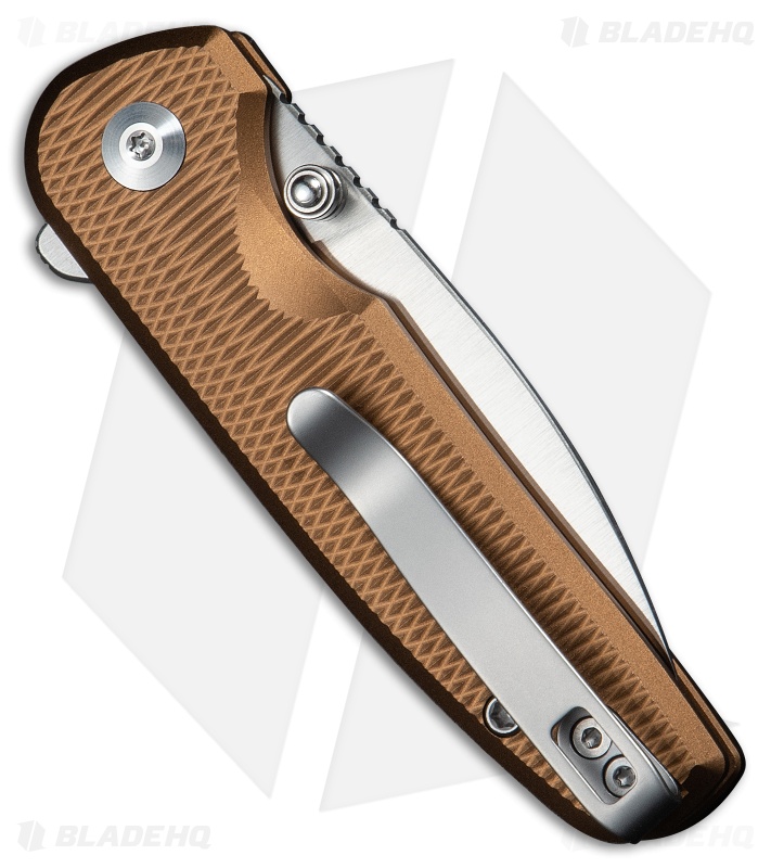 CIVIVI Mini Shakan Knife Coyote Brown Aluminum Satin