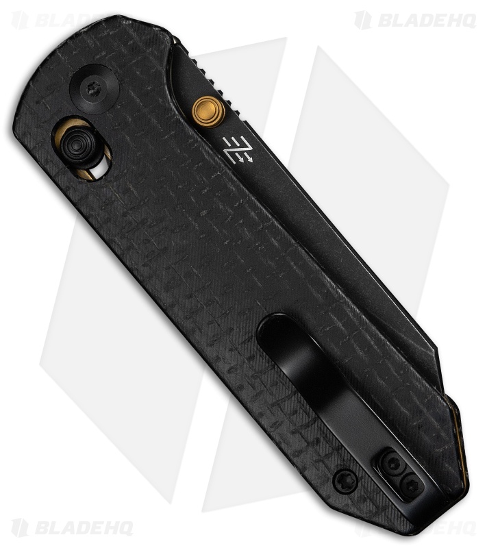 CIVIVI Yonder Crossbar Lock Knife Black Burlap Micarta (2.9" Black SW)
