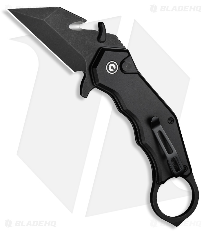 CIVIVI Amaroq Black Al Wharncliffe Black SW Nitro-V