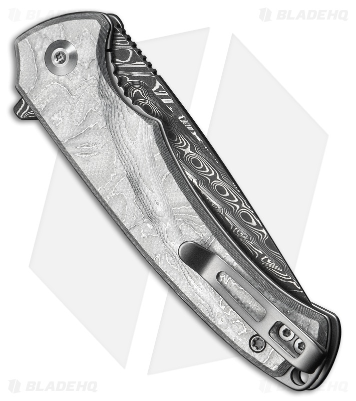 CIVIVI Voidflare Knife Aluminum Foil G-10 Damascus