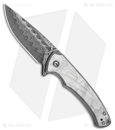 CIVIVI Voidflare Knife Aluminum Foil G-10 Damascus