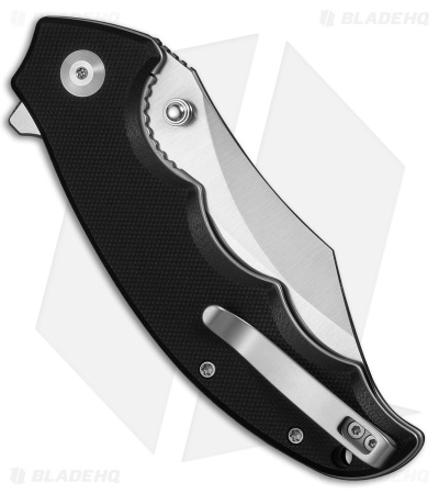 CIVIVI Pentad Liner Lock Knife Black G-10 (3.5" Satin)