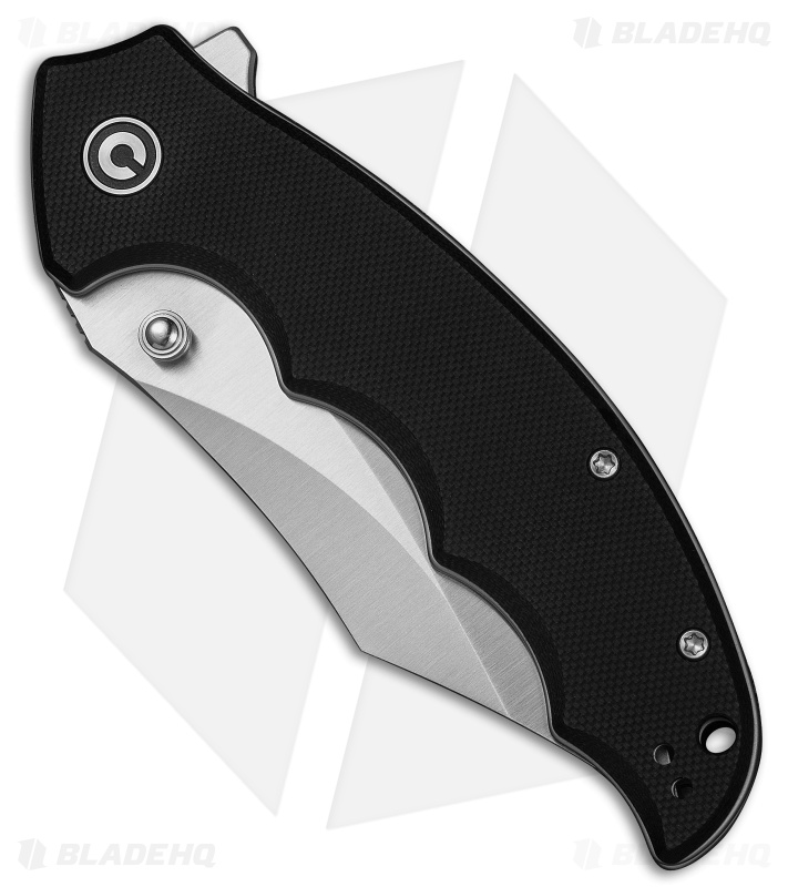 CIVIVI Pentad Liner Lock Knife Black G-10 (3.5" Satin)