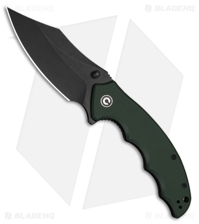 CIVIVI Pentad Liner Lock Knife Teal Green G-10 (3.5" Black SW)