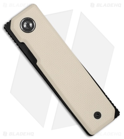 CIVIVI Kukei Liner Lock Knife Ivory G-10 (2" Black SW)