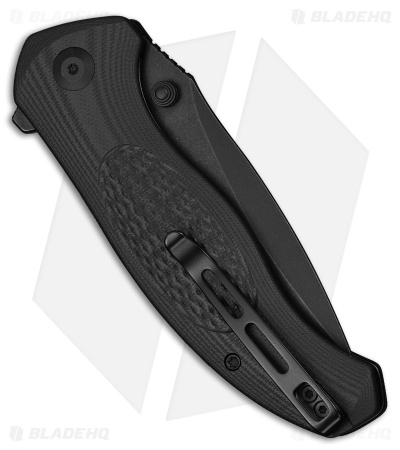 CIVIVI Vyrent Liner Lock Knife Black G-10 Contoured (3.5" Black SW)